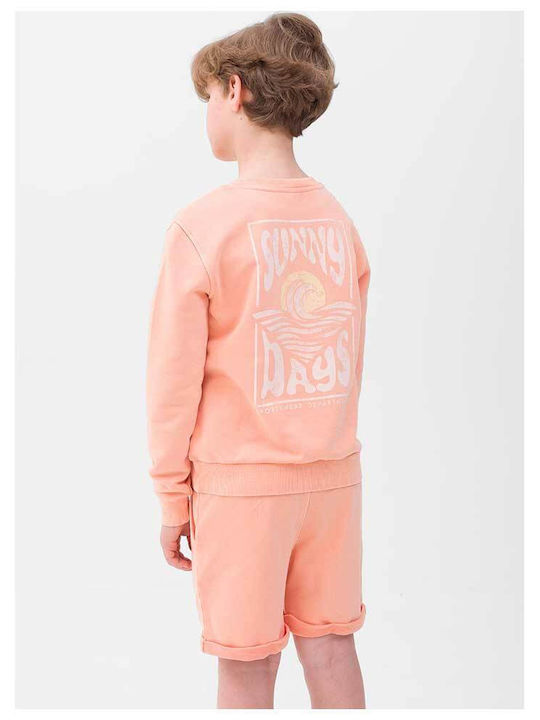Kinder-Sweatshirt Koralle