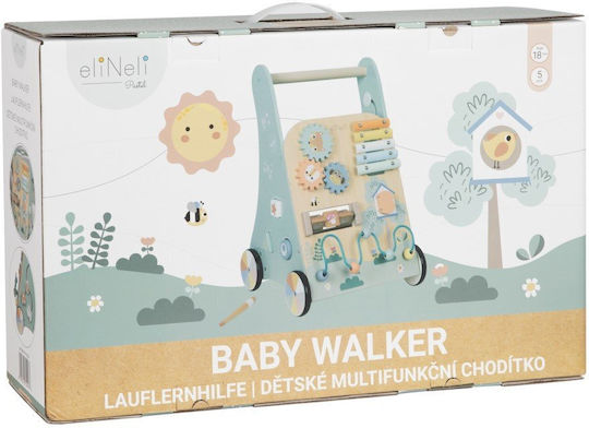 Eli Neli Animal Baby Walker for 12+ Months with Sounds Multicolour