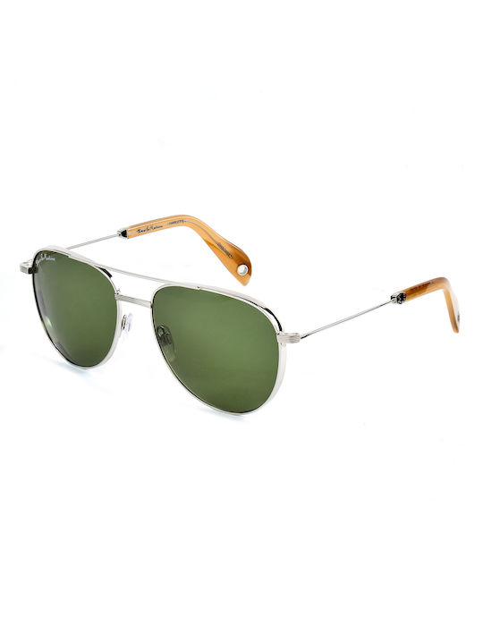 Hally&Son Sunglasses with Silver Metal Frame DH509S 02