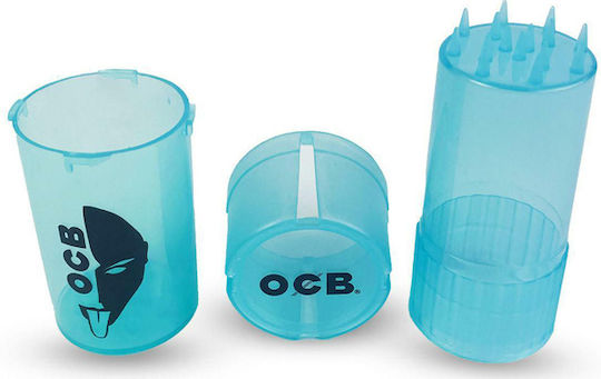 Ocb Grinder Grinder Grater Plastic Medtainer 2 1 Spațiu de depozitare Diverse culori