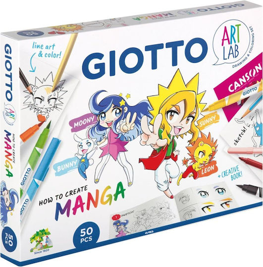 Giotto Ζωγραφική 10τμχ
