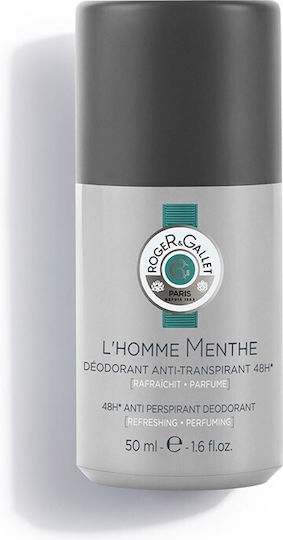 Roger & Gallet L'Homme Menthe Deodorant 48h als Roll-On 50ml