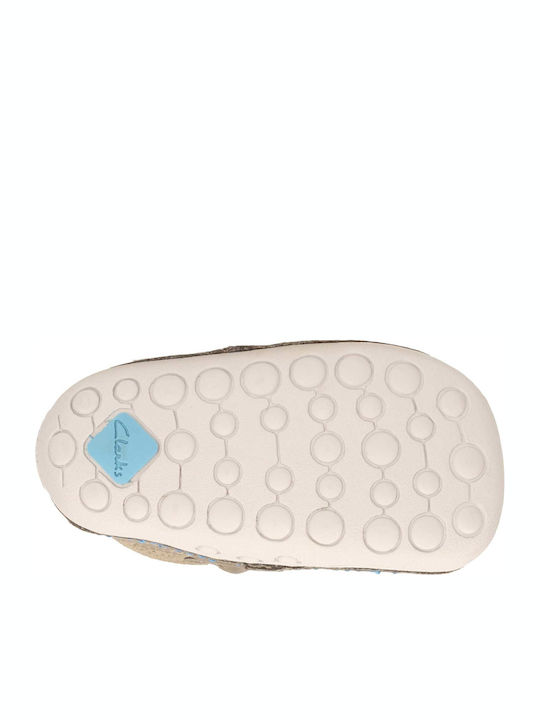Clarks Pantofi pentru bebeluși Gri Tiny Dan