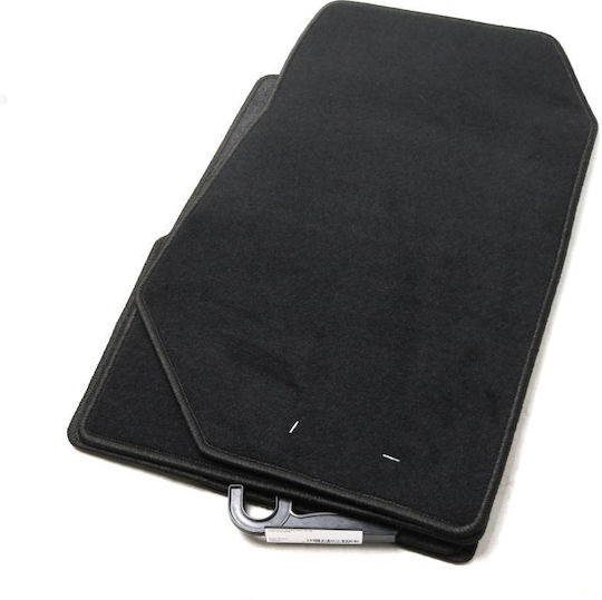 Petex Set of Front and Rear Mats 4pcs for Citroen C4 2020 Black