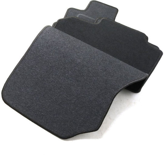 Petex Set of Front and Rear Mats 4pcs for Nissan Leaf 2018 Black
