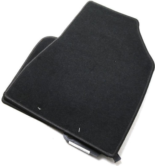 Petex Set of Front and Rear Mats 4pcs for Renault Kangoo 2021 Black