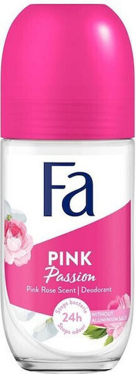 Fa Pink Passion Floral Scent Deodorant 48h Roll-On 50ml