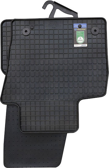 Petex Set of Front and Rear Mats 4pcs for Audi Q3 2011 Black