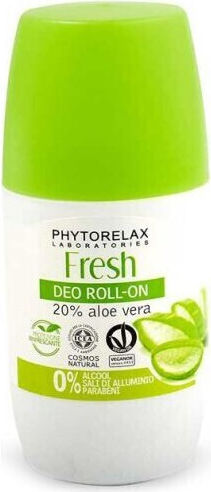 Phytorelax Fresh Deo 20% Aloe Vera Φυσικό Αποσμητικό σε Roll-On 50ml