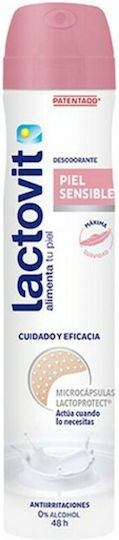 Lactovit Sensitive Αποσμητικό σε Spray 200ml