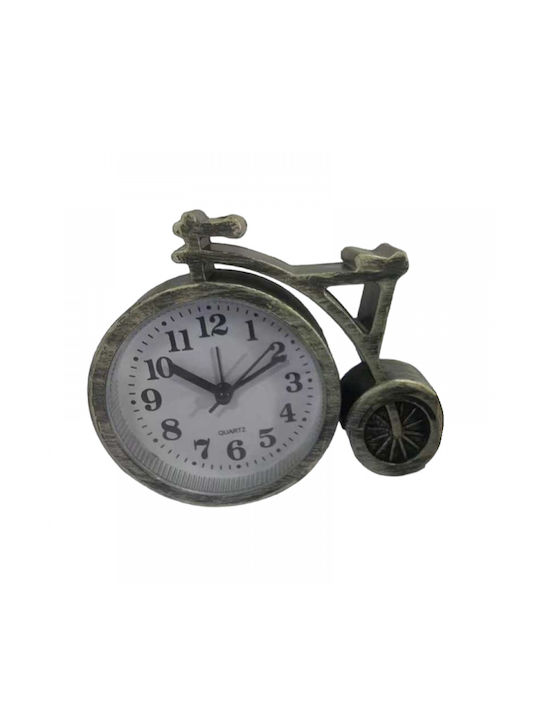 Tabletop Clock with Alarm Gold 866673_G