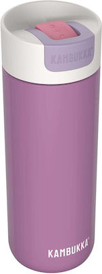 Kambukka Olympus Glass Thermos Stainless Steel Kambukka thermal mug Violet 500ml