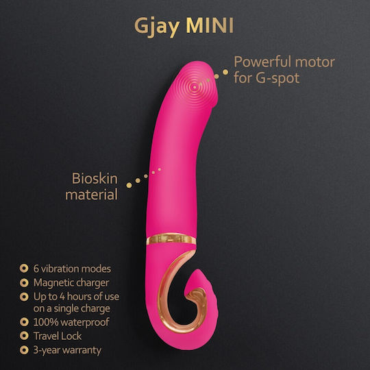 Fun Toys Mini Δονητής 19cm Ροζ