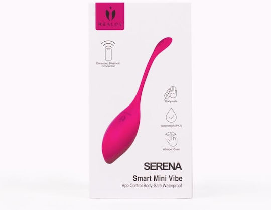 Realov Vibrator cu Telecomandă 18.5cm Roșu