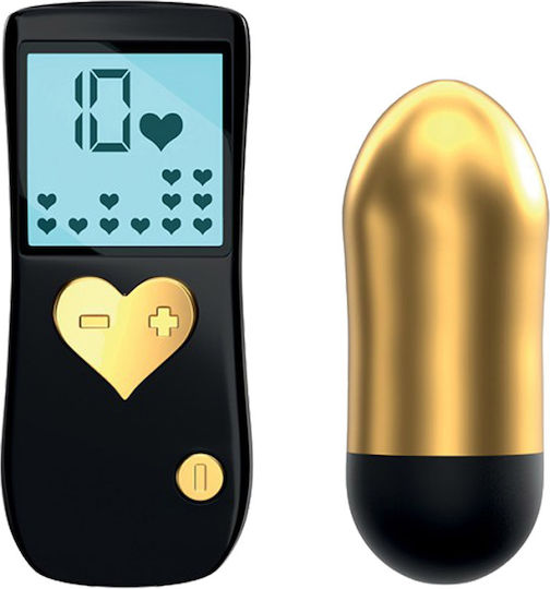 Love to Love Vibrator Ei mit Fernbedienung Gold
