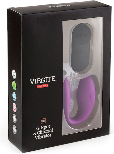 Virgite Vibrator Pentru Cupluri Cu Telecomandă Violet