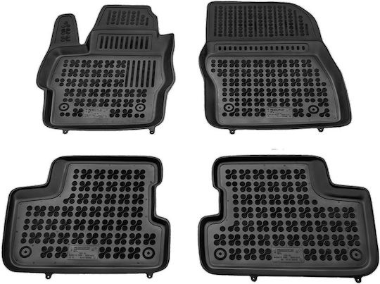 Rezaw Plast Set of Front and Rear Mats 5pcs for Mazda 3 2009 2013 Black