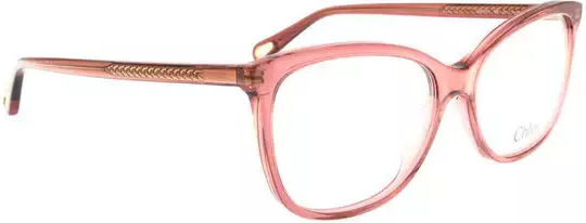 Chloe Femei Plastic Rame Ochelari Roz CH0013O 006