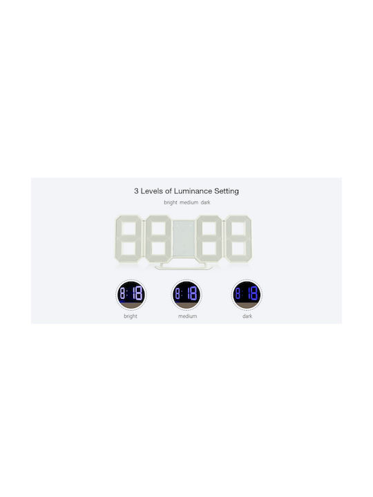 Factory Tabletop Digital Clock with Alarm 1426