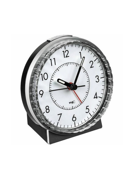 TFA Tabletop Digital Clock with Radio 60.1010