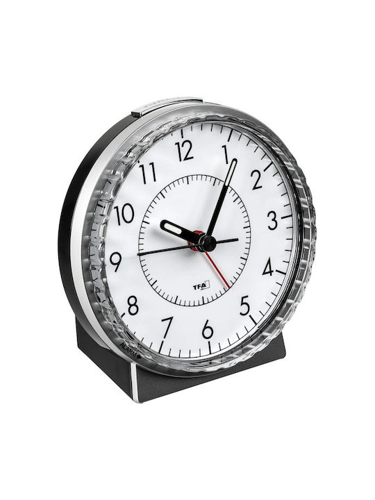 TFA Tabletop Digital Clock with Radio 60.1010