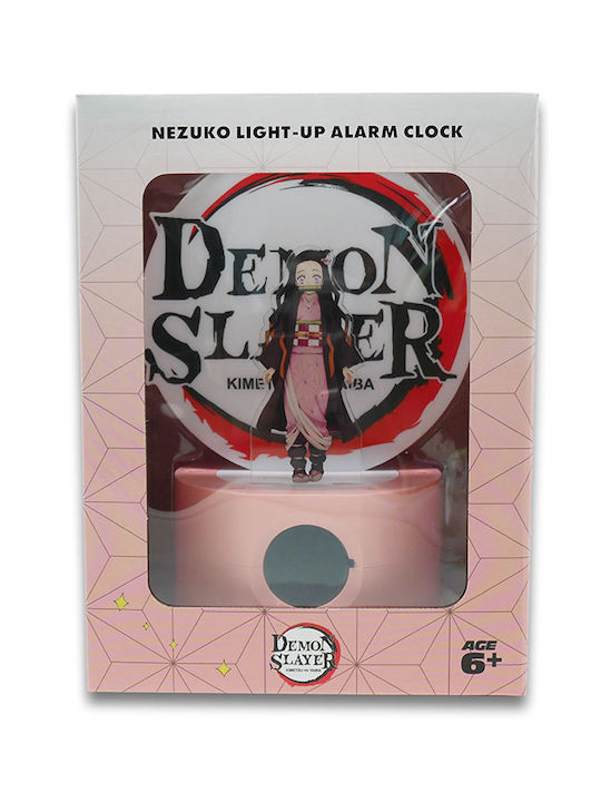 Teknofun Demon Slayer: Kimetsu No Yaiba Tabletop Digital Clock with Alarm TEKN811754