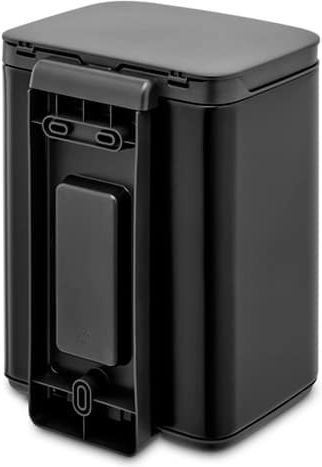 Brabantia Κάδος Small Bo Απορριμμάτων Πλαστικός Μαύρος 4lt
