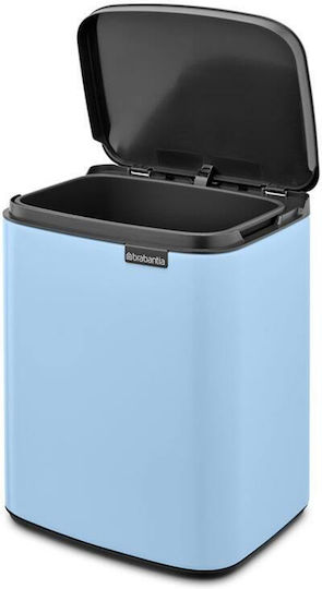 Brabantia Bo Coș de Gunoi Plastic Dreamy Blue 7lt 1buc Brabantia Bo Coș de Gunoi Plastic Dreamy Blue 7lt 1buc