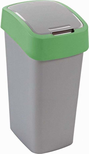Curver Pacific Flip Κάδος Απορριμμάτων Πλαστικός Πράσινος 50lt
