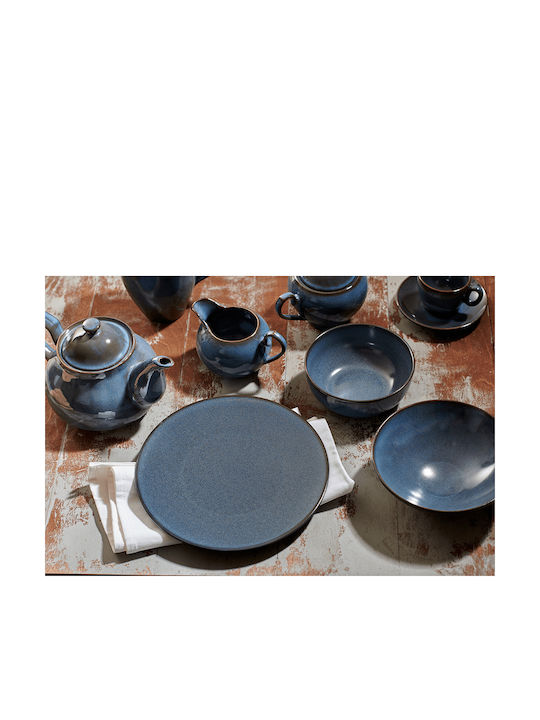 Cryspo Trio Azaro Φλιτζάνι Cappuccino από Πορσελάνη Μπλε 220ml
