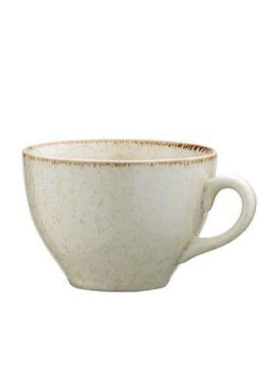 Max Home Lima Set of Cups Coffee Porcelain Cinammon 90ml 6pcs