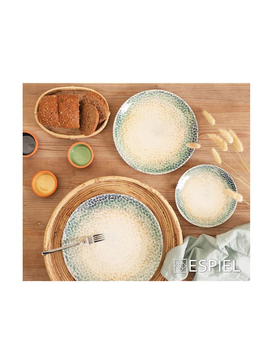 Espiel Serving Bowl Round Orange