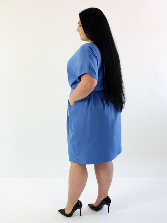 Brak Midi Kleid Blue