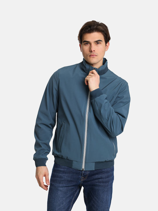 Paco & Co Men's Bomber Jacket Blue