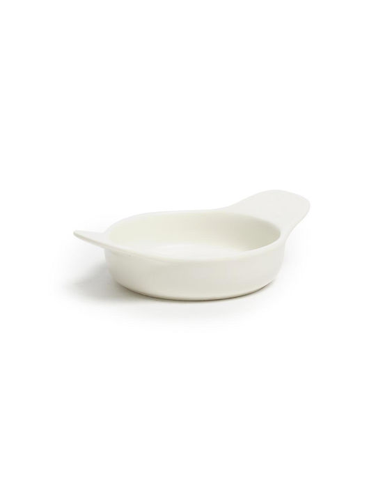 Comas Porcelain Round Heat-Resistant Cookware 19x14x2.5cm
