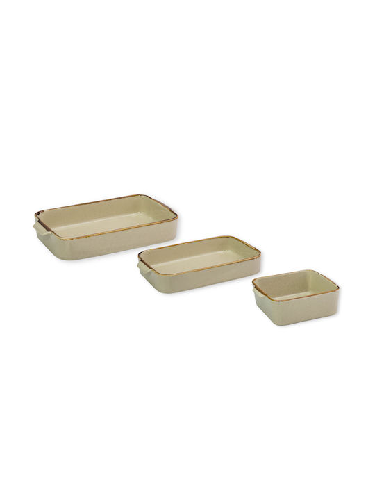 Viosarp Rectangular Vas de Gătit Rezistent la Căldură Ceramică 23x20x7.5cm 1buc