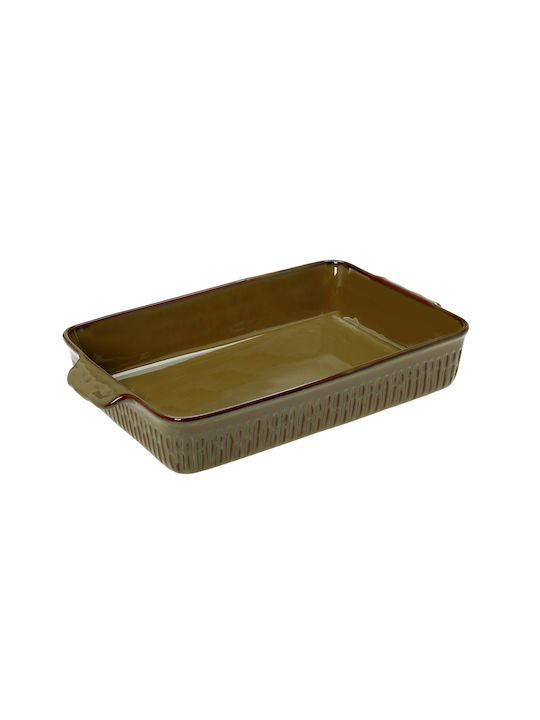 Cryspo Trio Ceramic Rectangular Heat-Resistant Cookware 45x26.5x8cm