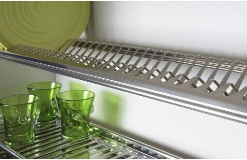 Lemi Cabinet Dish Rack Inox 90cm Silver