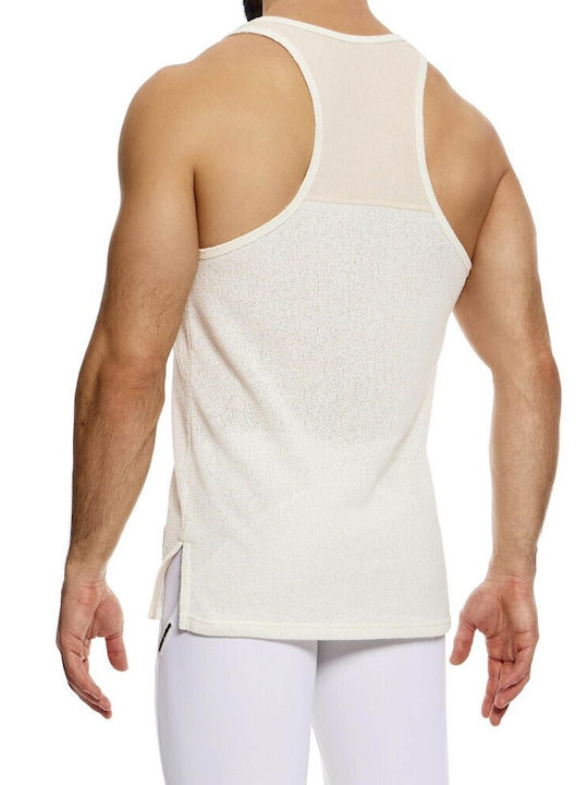 Modus Vivendi Men's Undershirt Sleeveless Natural