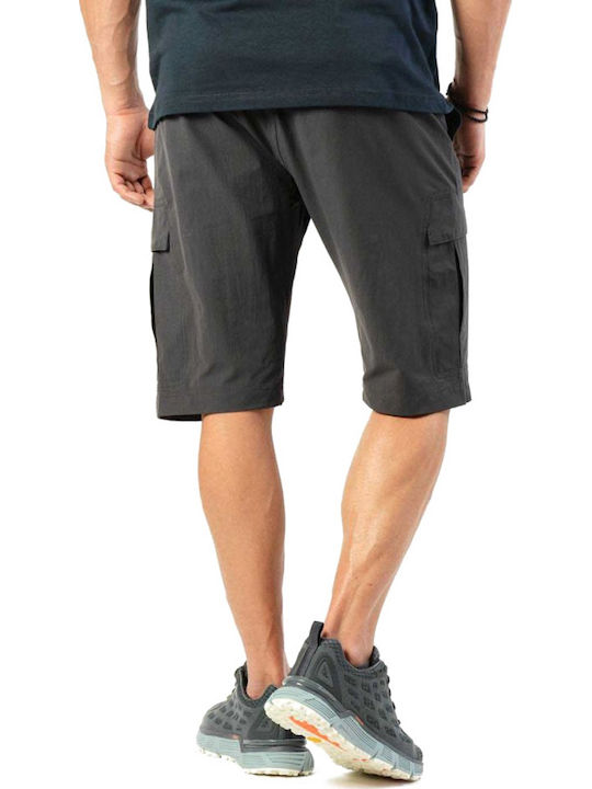 Helly Hansen Qd Cargo Shorts 11 Ανδρική Βερμούδα Cargo Γκρι