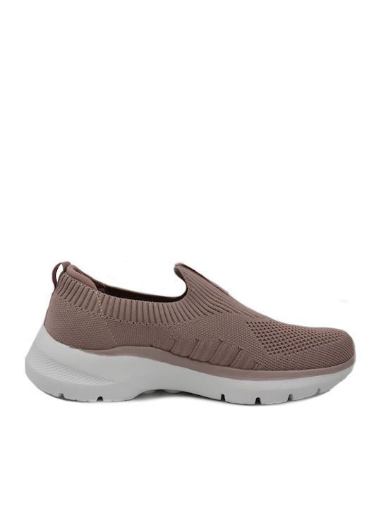 Ανατομικά Γυναικεία Slip-On Ροζ