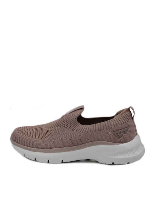 Ανατομικά Γυναικεία Slip-On Ροζ