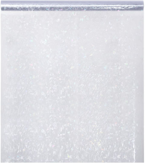vidaXL Aufkleber Anzeige Dekorativ Sandstrahlen 3x3cm Transparent 3208987 3Stück