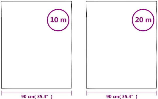 vidaXL Aufkleber Anzeige Dekorativ Sandstrahlen 3x3cm Transparent 3208987 3Stück