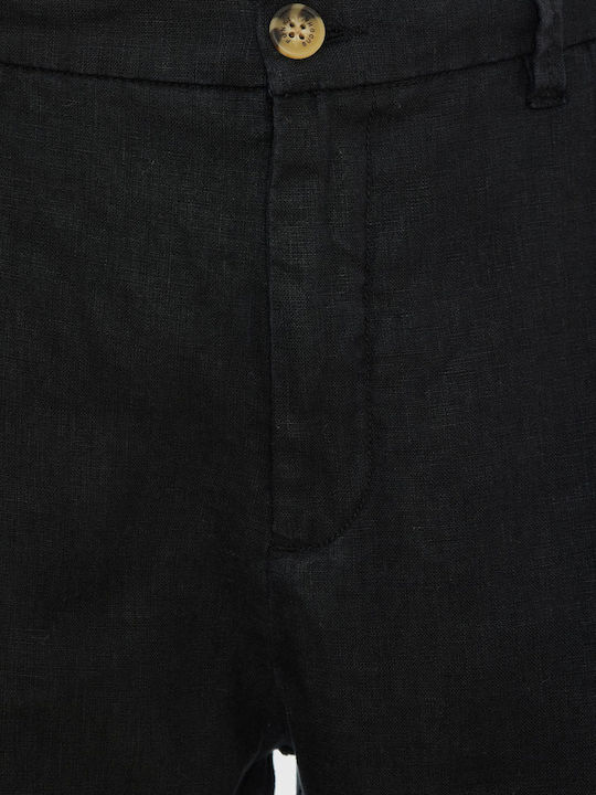 Trousers in Regular Fit Black