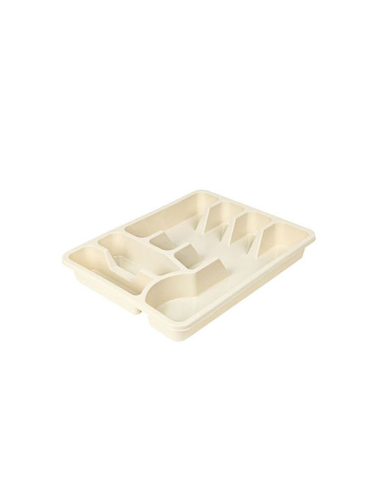 Viosarp Drawer Cutlery Tray Plastic 35x28x5cm Purple