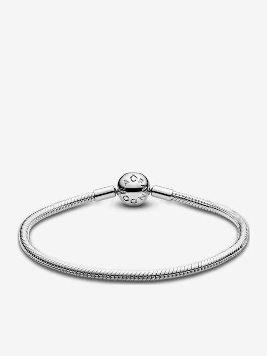 Pandora Γυναικείο Βραχιόλι Αλυσίδα από Ασήμι 20cm