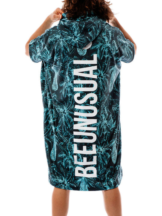 Bee. Unusual. Pina Nero Strandponcho aus Mikrofaser Schwarz