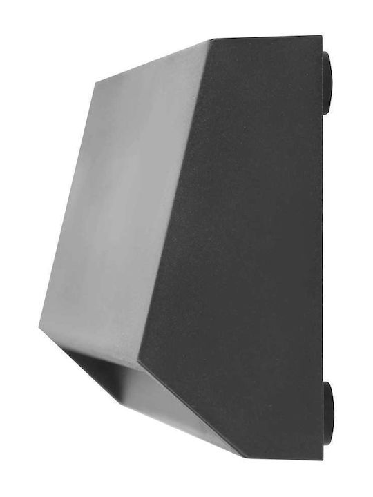 Adviti Wandmontierte Außenleuchte LED IP65 3W mit Natürliches Weiß Licht 16x3.3x7εκ.