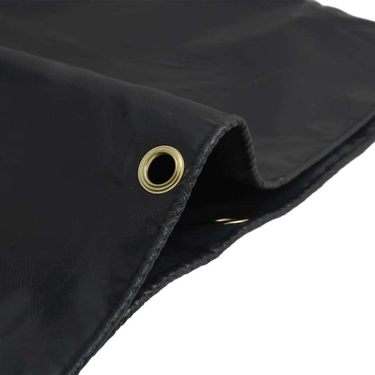 vidaXL Waterproof Tarpaulin 650gr/m² 4.5x2.5m. Heavy Duty Gray